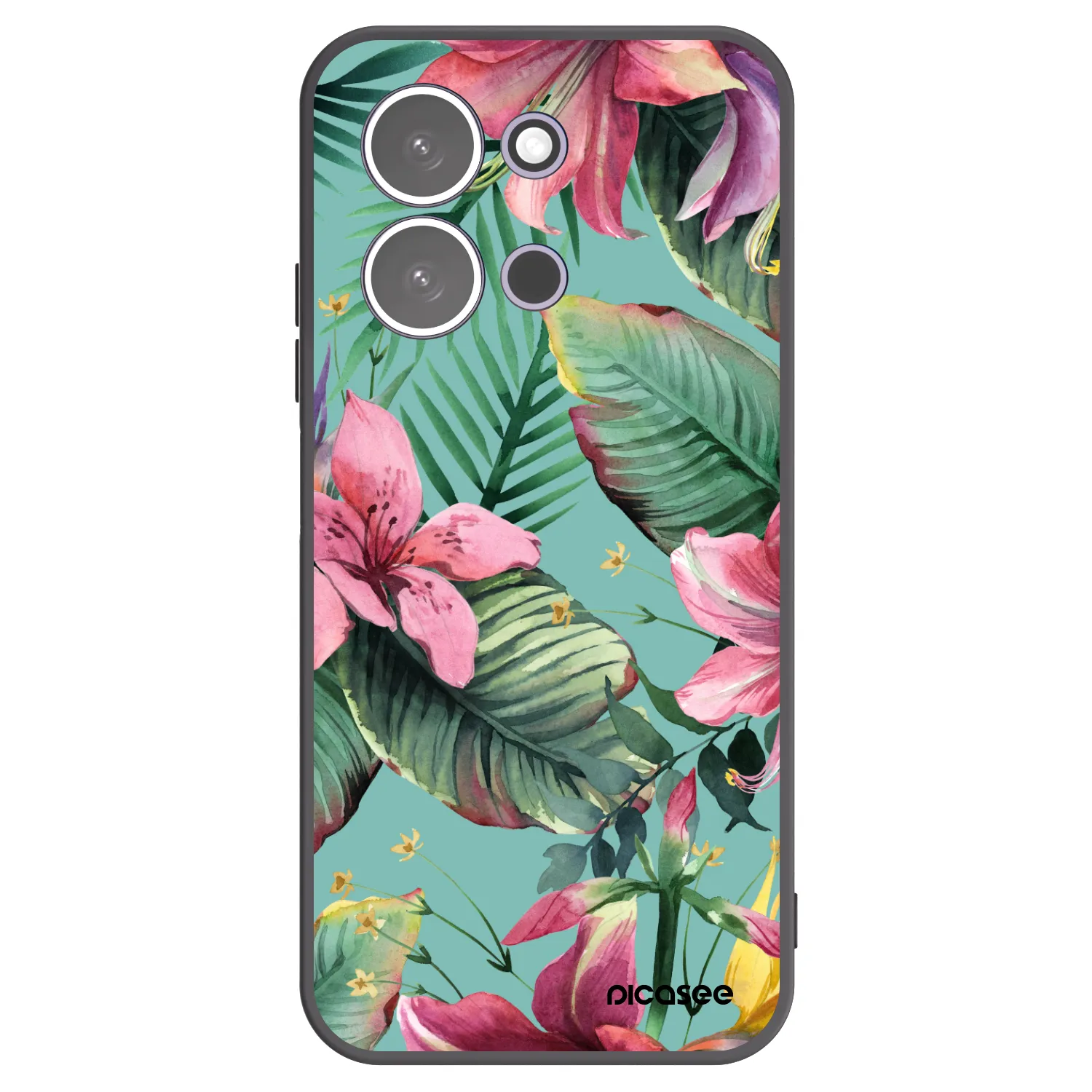 Picasee Xiaomi Redmi 15C 5G Hülle - Schwarzes Silikon - Hawaii