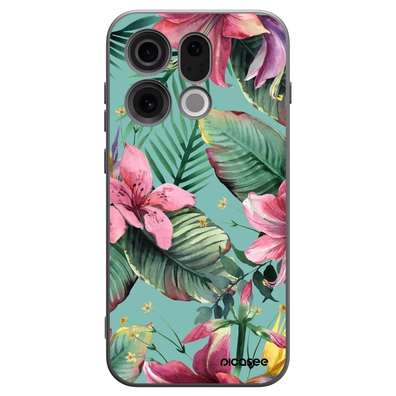Picasee OPPO Find X9 Hülle - Schwarzes Silikon - Hawaii