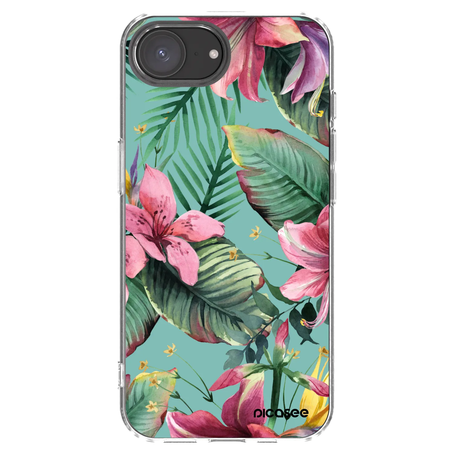 Picasee Apple iPhone 17e Hülle - Transparentes Silikon - Hawaii