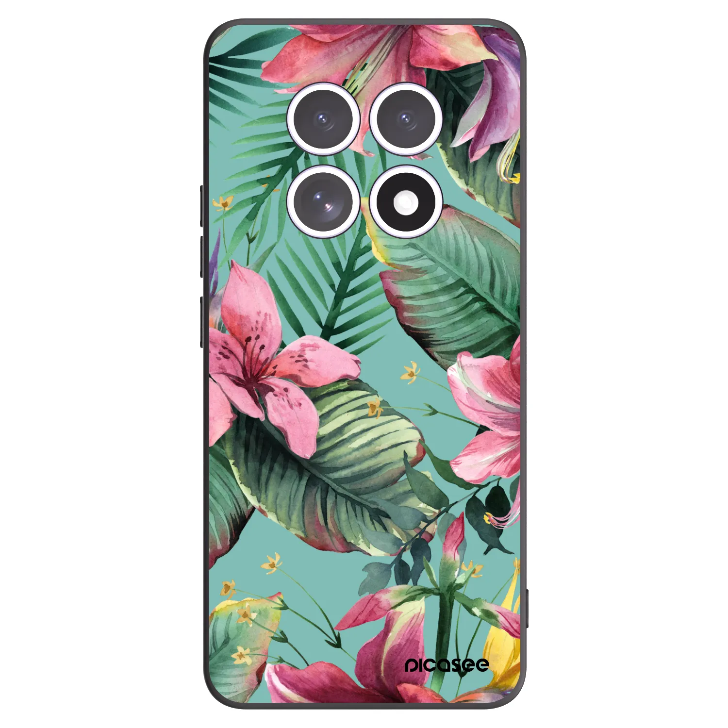 Picasee Xiaomi Redmi Note 15 5G Hülle - Schwarzes Silikon - Hawaii