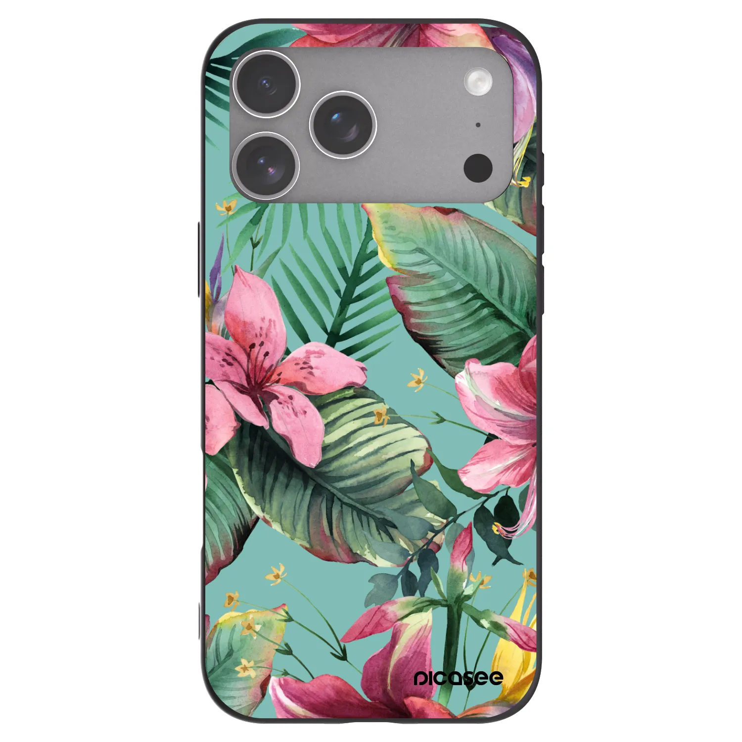 Picasee Apple iPhone 18 Pro Max Hülle - Schwarzes Silikon - Hawaii