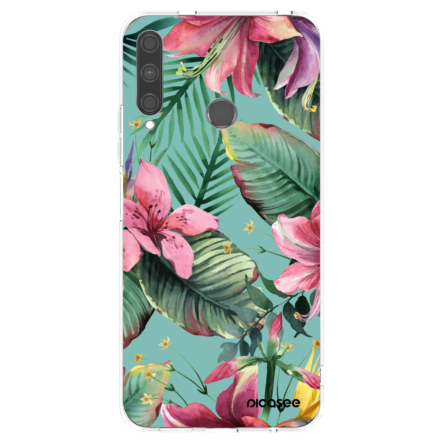 Picasee Huawei P40 Lite E Hülle - Transparentes Silikon - Hawaii