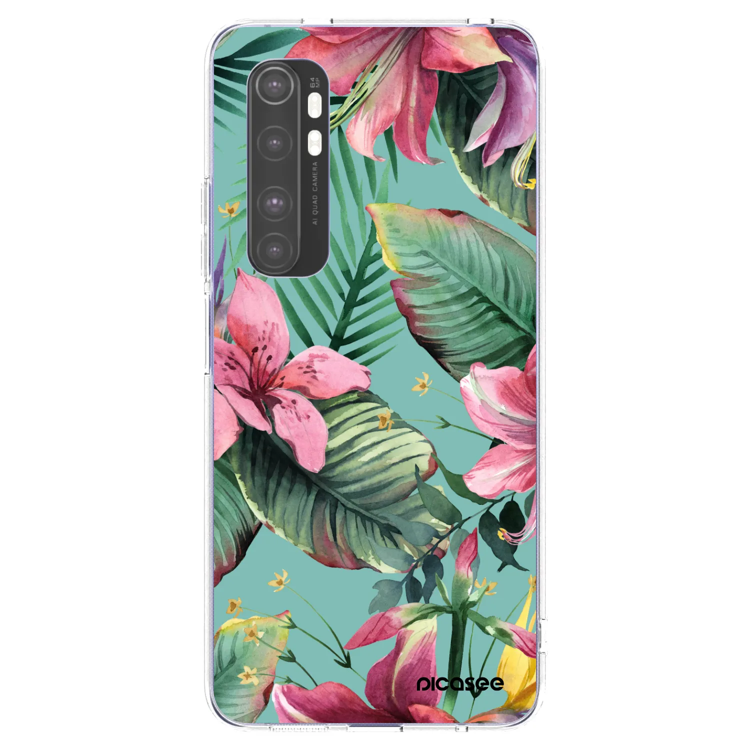 Picasee Xiaomi Mi Note 10 Lite Hülle - Transparentes Silikon - Hawaii