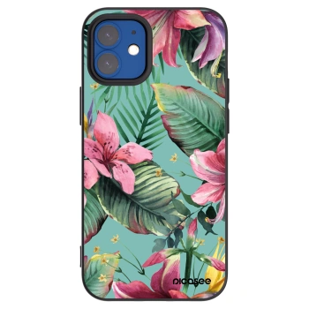 Picasee Apple iPhone 12 mini Hülle - Schwarzes Silikon - Hawaii