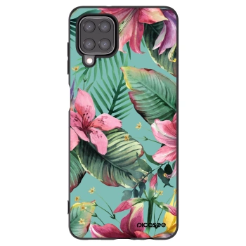 Picasee Samsung Galaxy A12 A125F Hülle - Schwarzes Silikon - Hawaii