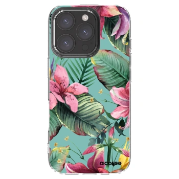 Picasee Apple iPhone 16 Pro Hülle - Transparentes Silikon - Hawaii