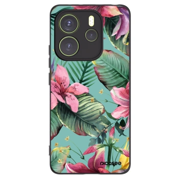 Picasee Xiaomi Redmi Note 14 4G Hülle - Schwarzes Silikon - Hawaii