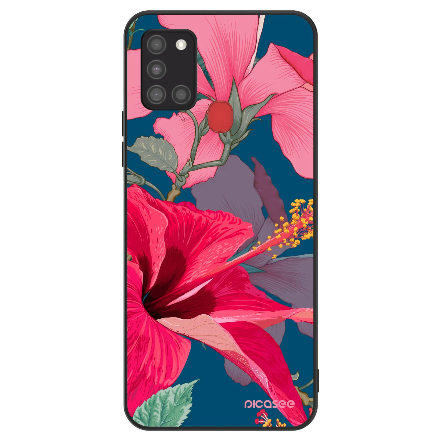 Picasee ULTIMATE CASE für Samsung Galaxy A21s - Hibiscus