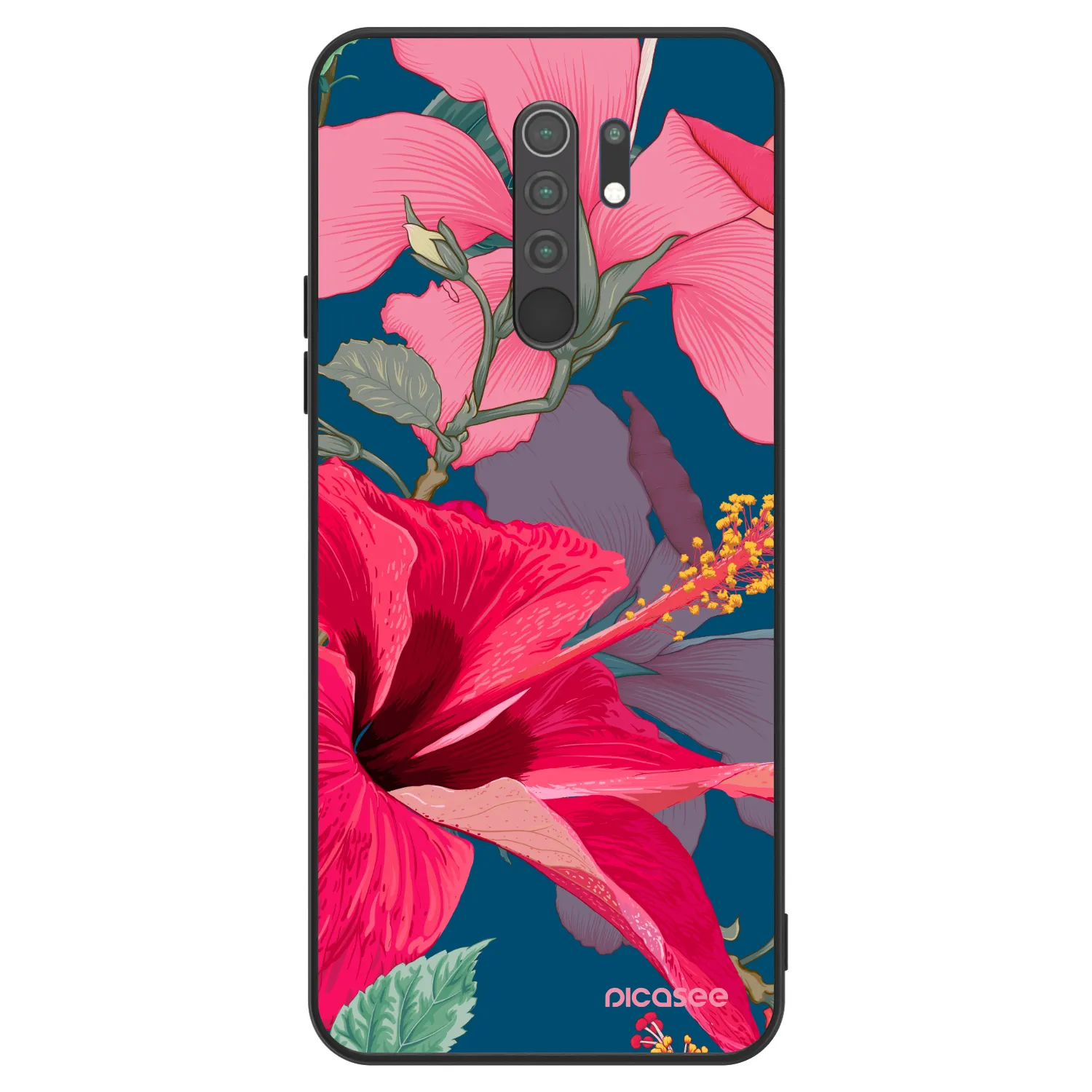 Picasee ULTIMATE CASE für Xiaomi Redmi 9 - Hibiscus