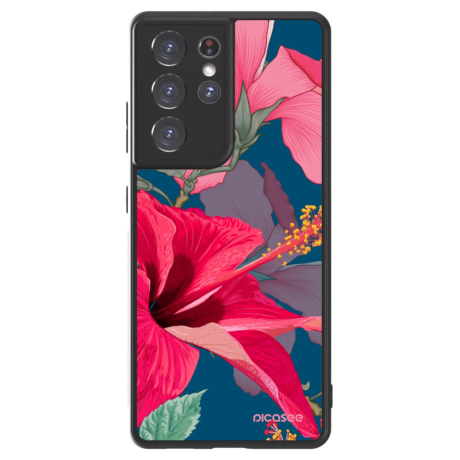 Picasee ULTIMATE CASE für Samsung Galaxy S21 Ultra 5G G998B - Hibiscus