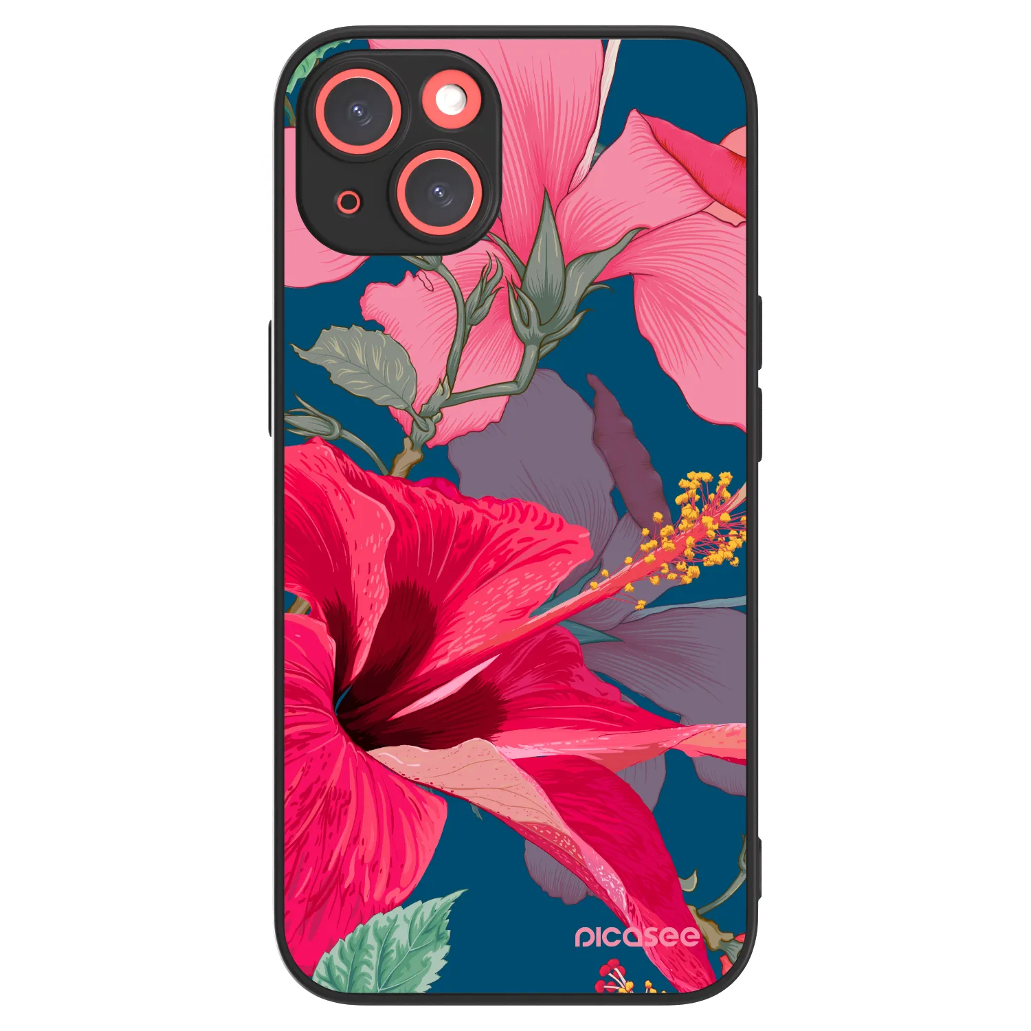 Picasee ULTIMATE CASE für Apple iPhone 13 - Hibiscus