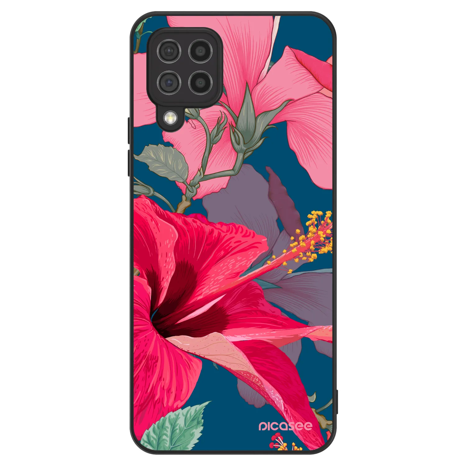 Picasee ULTIMATE CASE für Samsung Galaxy A22 A225F 4G - Hibiscus