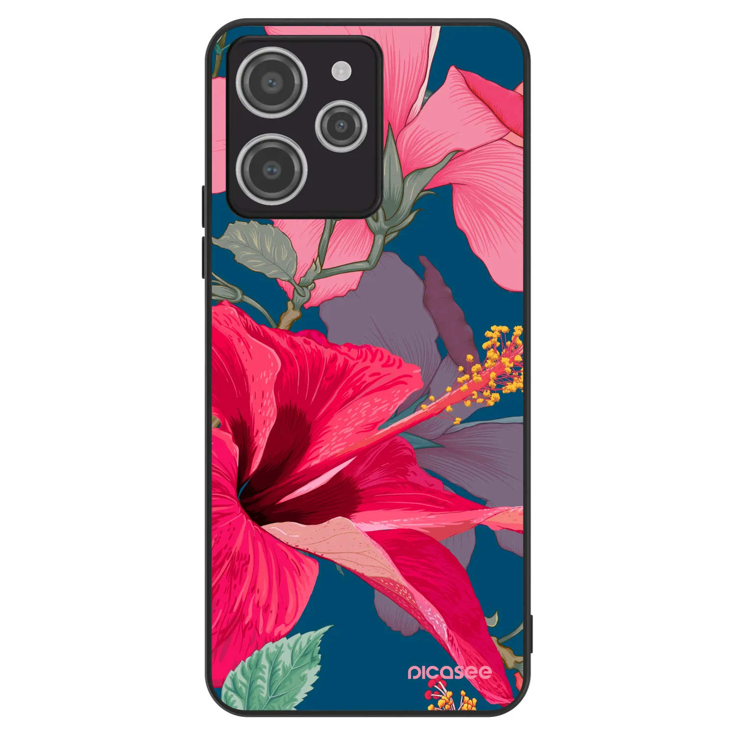 Picasee ULTIMATE CASE für Xiaomi Redmi 12 4G - Hibiscus