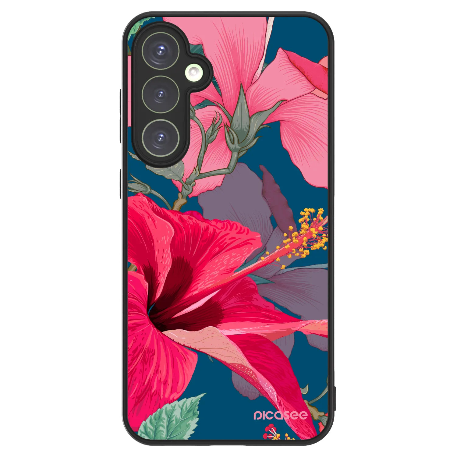 Picasee ULTIMATE CASE PowerShare für Samsung Galaxy S23 FE S711B - Hibiscus