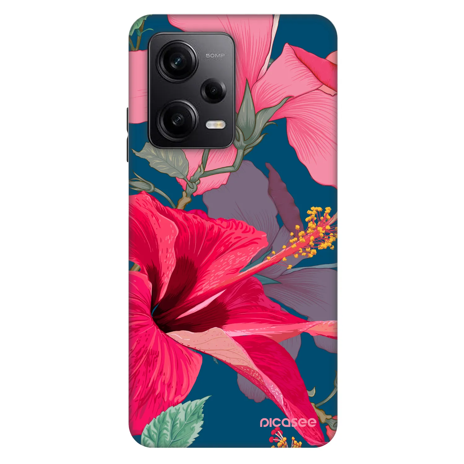 Picasee Fashion Case für Xiaomi Redmi Note 12 Pro 5G - Hibiscus