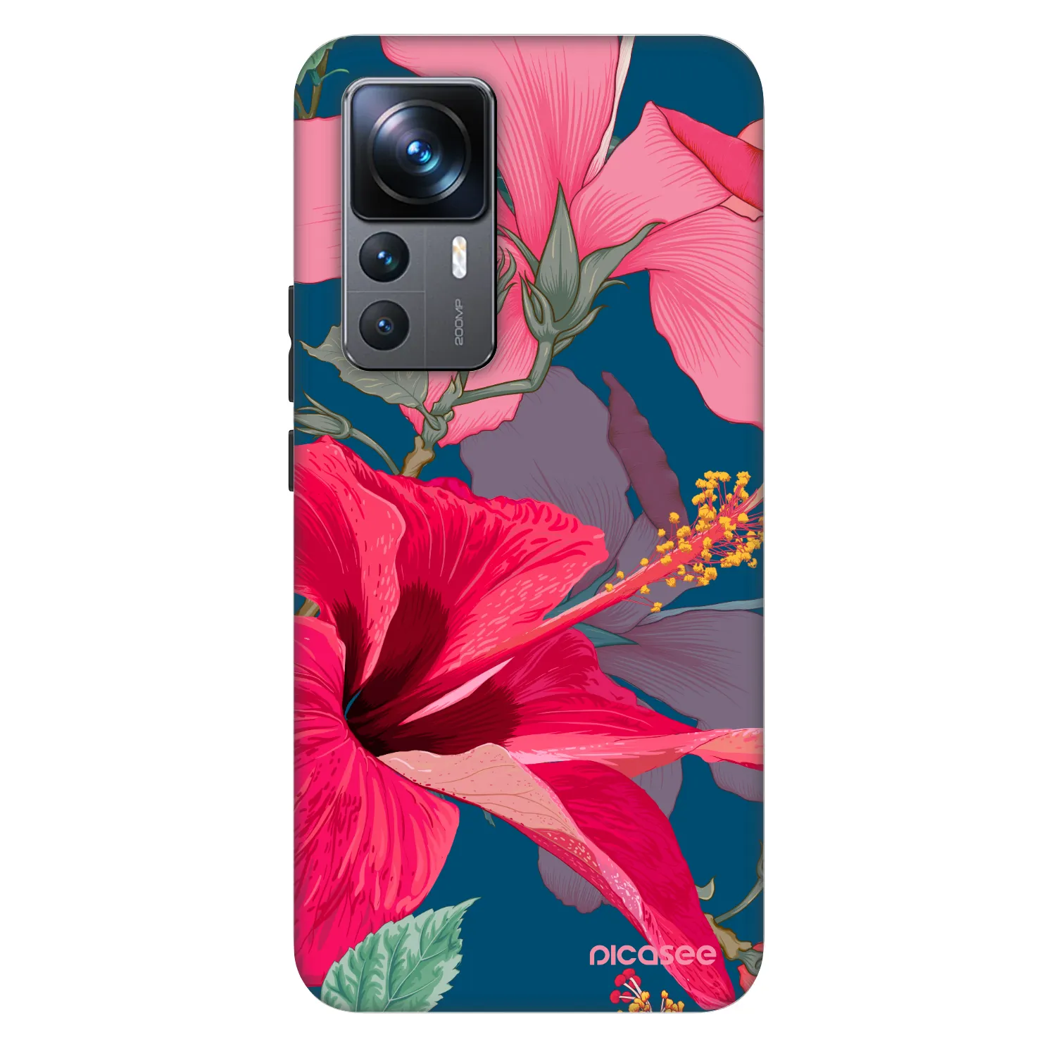 Picasee Fashion Case für Xiaomi 12T Pro - Hibiscus