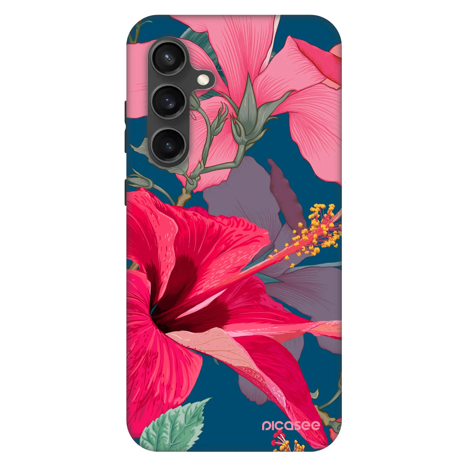 Picasee Fashion Case für Samsung Galaxy S24 FE S721B - Hibiscus