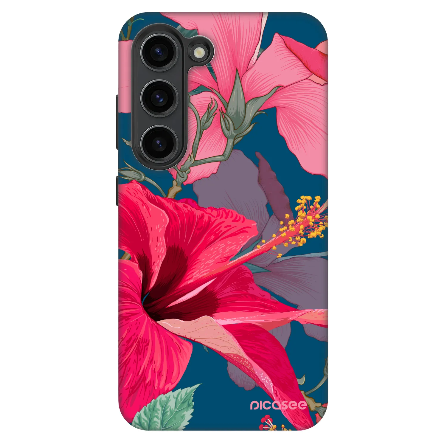 Picasee Fashion Case für Samsung Galaxy S23 5G - Hibiscus