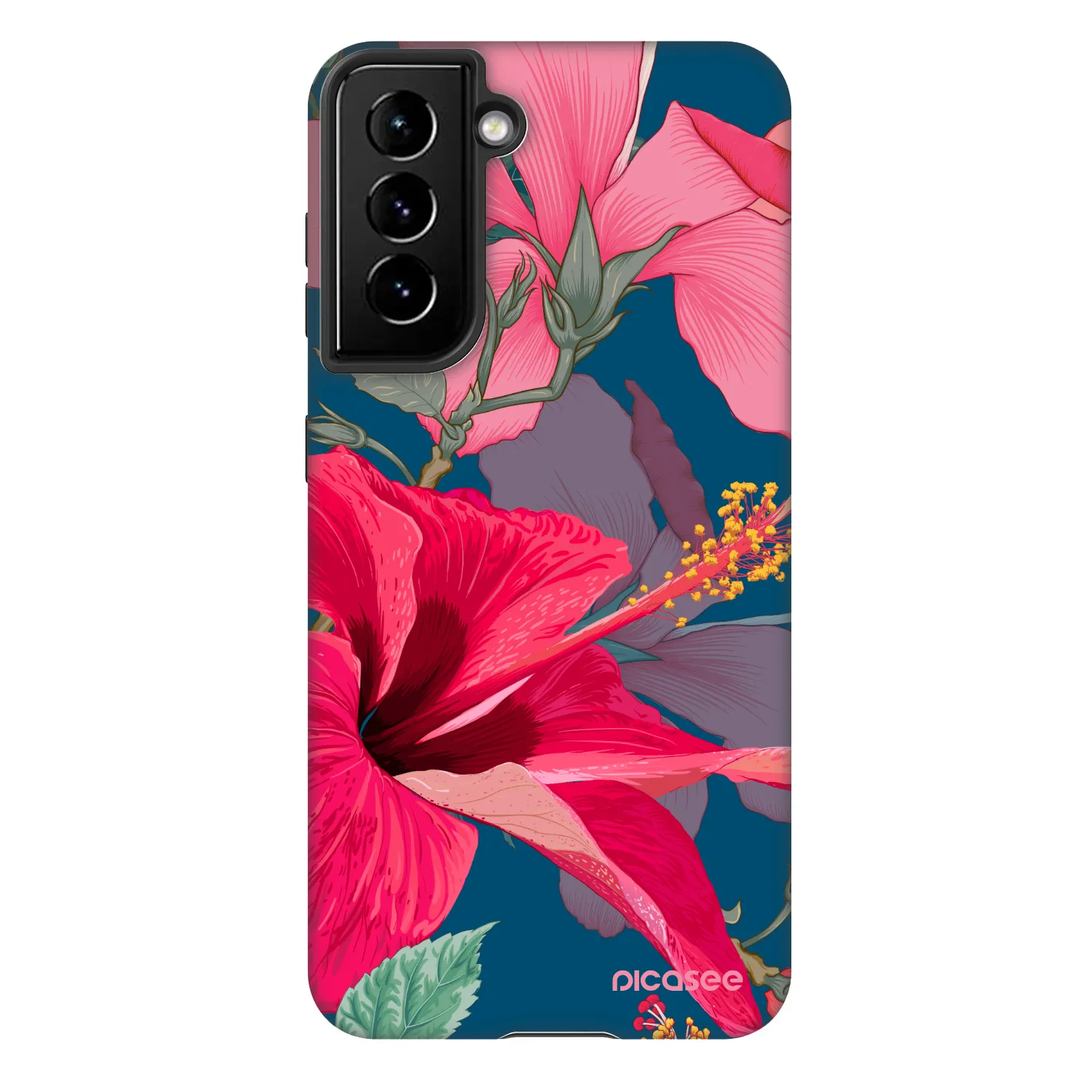Picasee Fashion Case für Samsung Galaxy S22 5G - Hibiscus