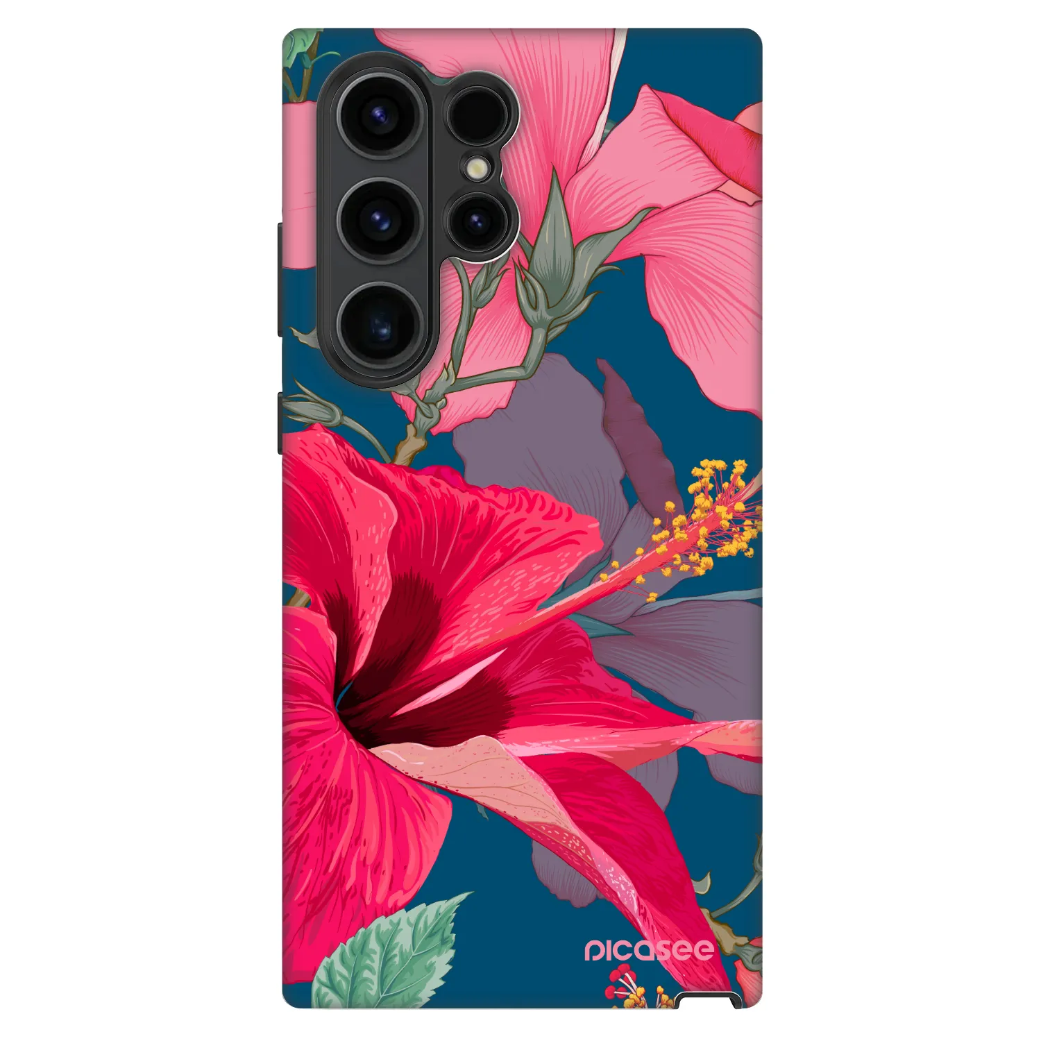 Picasee Fashion Case für Samsung Galaxy S22 Ultra 5G - Hibiscus