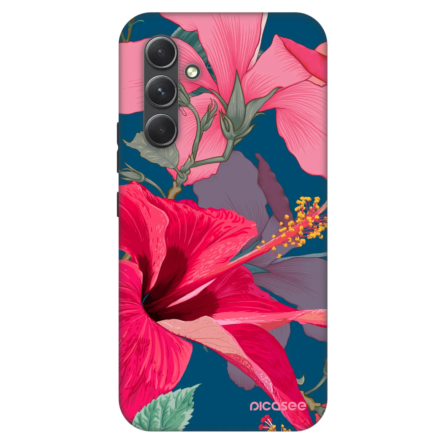 Picasee Fashion Case für Samsung Galaxy A54 5G A546B - Hibiscus