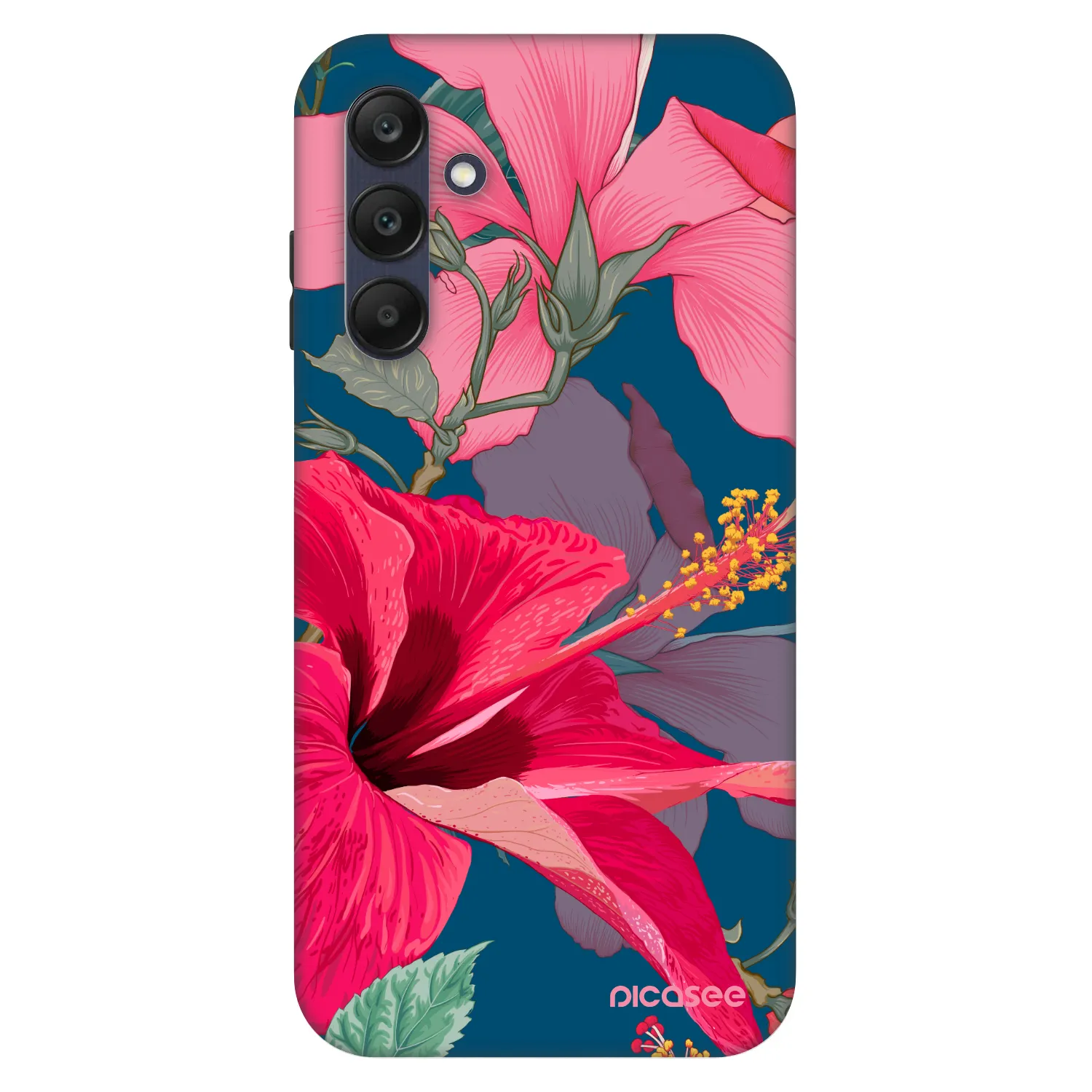 Picasee Fashion Case für Samsung Galaxy A25 A256B 5G - Hibiscus