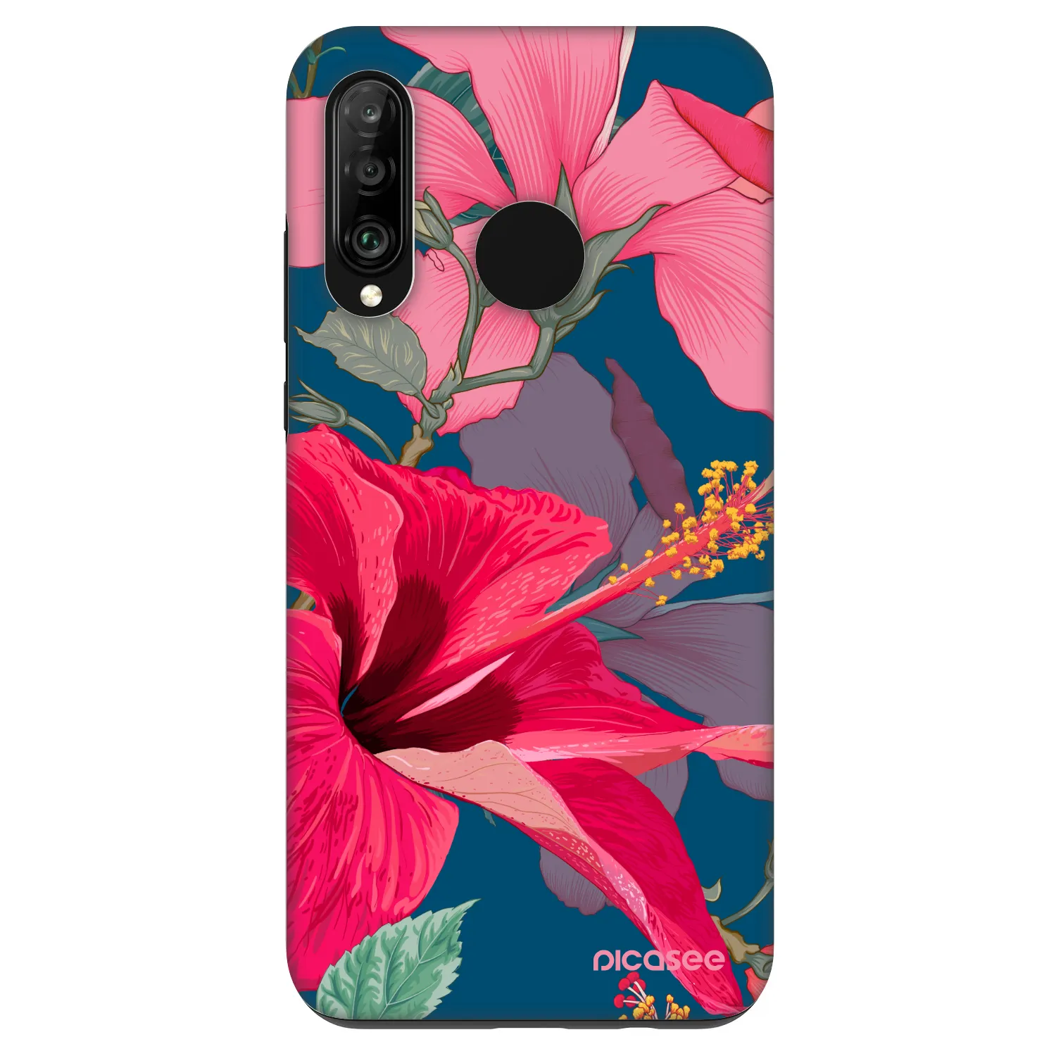 Picasee Fashion Case für Huawei P30 Lite - Hibiscus