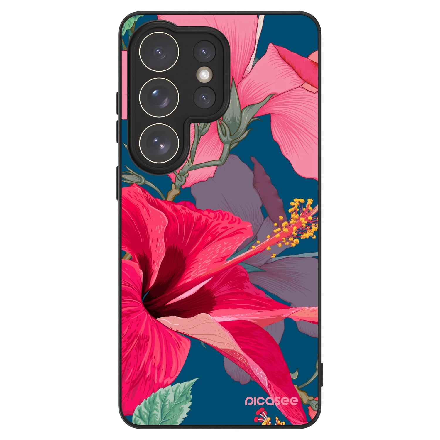 Picasee ULTIMATE CASE PowerShare für Samsung Galaxy S26 Ultra - Hibiscus