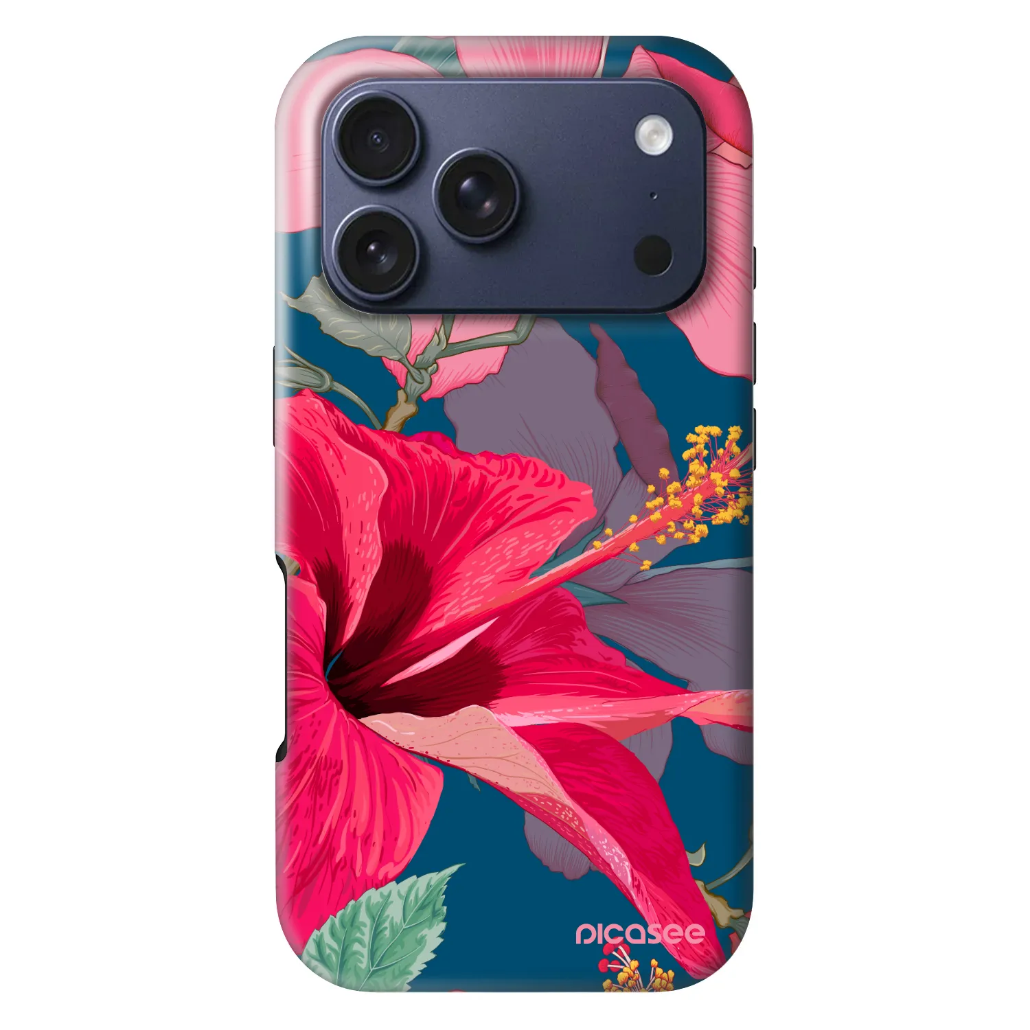 Picasee Fashion Case MagSafe für Apple iPhone 18 Pro - Hibiscus