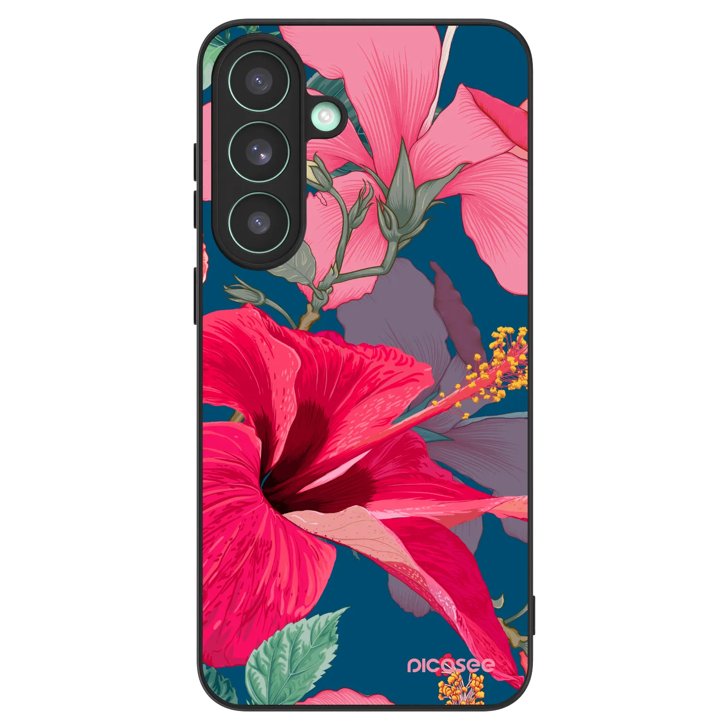 Picasee ULTIMATE CASE PowerShare für Samsung Galaxy S26 FE - Hibiscus