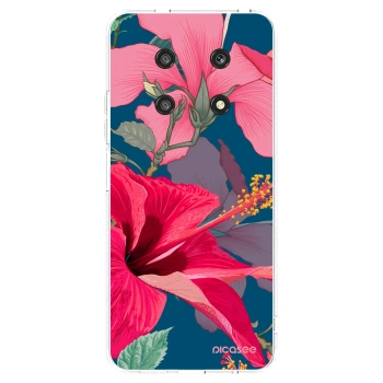Picasee Honor Magic4 Lite 5G Hülle - Transparentes Silikon - Hibiscus