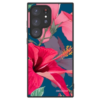 Hülle für Samsung Galaxy S24 Ultra S928B 5G - Hibiscus