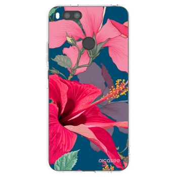 Hülle für Xiaomi Mi A1 Global - Hibiscus