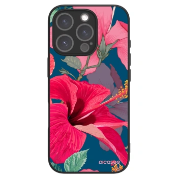 Hülle für Apple iPhone 16 Pro - Hibiscus