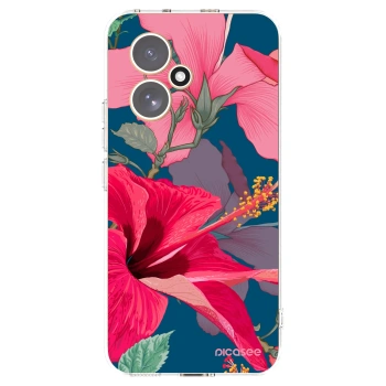 Picasee Honor 400 5G Hülle - Transparentes Silikon - Hibiscus