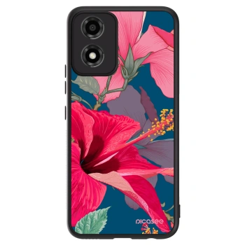Hülle für Motorola Moto E14 - Hibiscus
