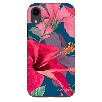 Hülle für Apple iPhone XR - Hibiscus
