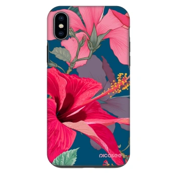 Hülle für Apple iPhone XS Max - Hibiscus