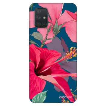 Hülle für Samsung Galaxy A71 A715F - Hibiscus