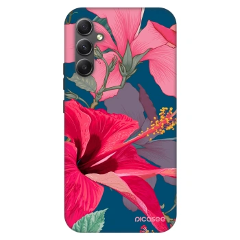 Hülle für Samsung Galaxy A34 5G A346B - Hibiscus