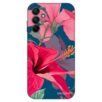 Hülle für Samsung Galaxy A15 A155F 4G - Hibiscus