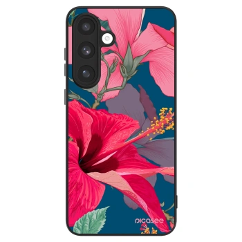 Picasee ULTIMATE CASE PowerShare für Samsung Galaxy S25 FE 5G - Hibiscus