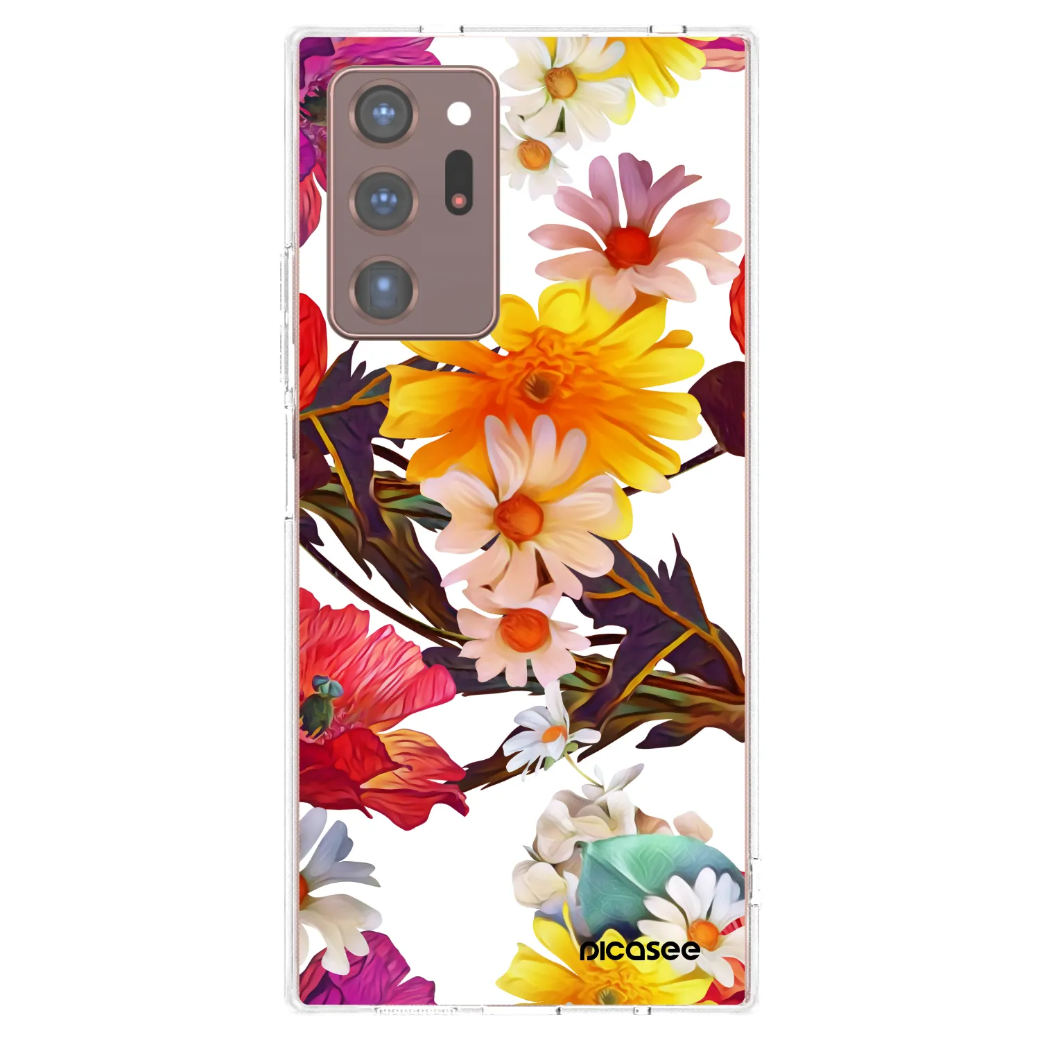 Picasee Samsung Galaxy Note 20 Ultra Hülle - Transparentes Silikon - Meadow