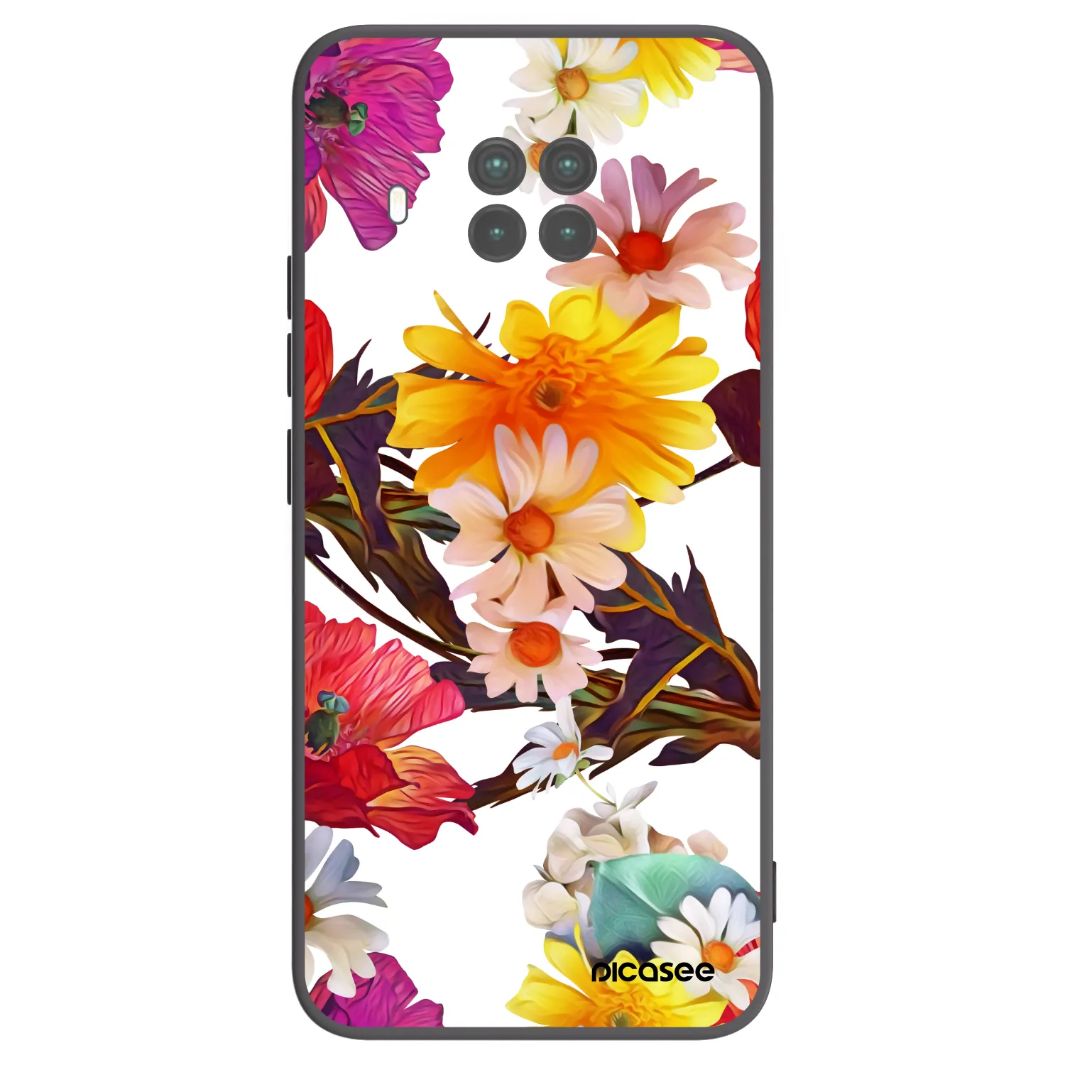 Picasee Xiaomi Mi 10T Lite Hülle - Schwarzes Silikon - Meadow