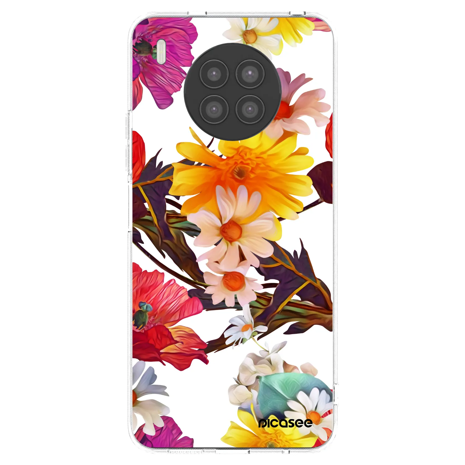 Picasee Huawei Nova 8i Hülle - Transparentes Silikon - Meadow