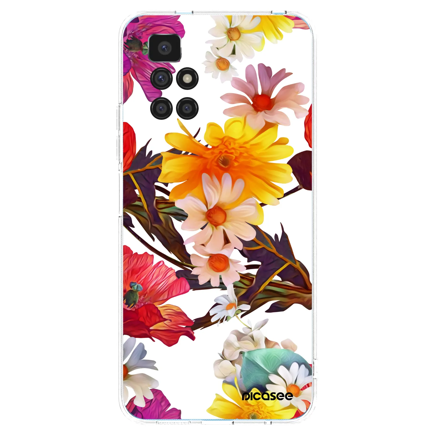 Picasee Xiaomi Redmi 10 (2022) Hülle - Transparentes Silikon - Meadow