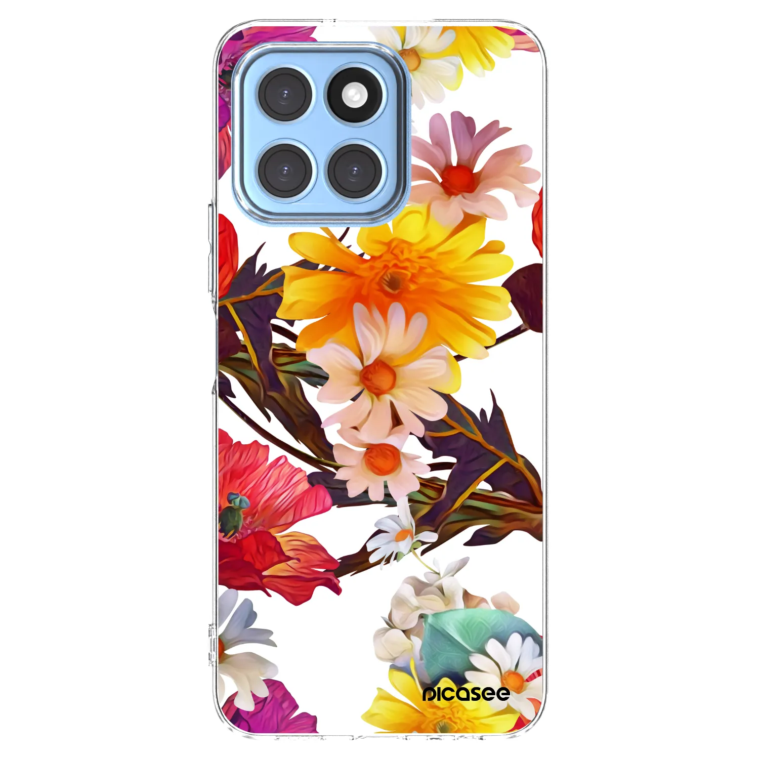 Picasee Honor X8 5G Hülle - Transparentes Silikon - Meadow