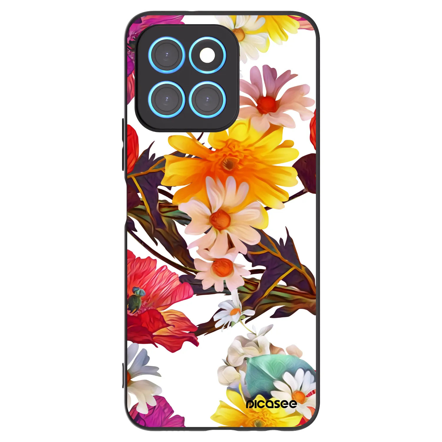 Picasee Honor X6 Hülle - Schwarzes Silikon - Meadow