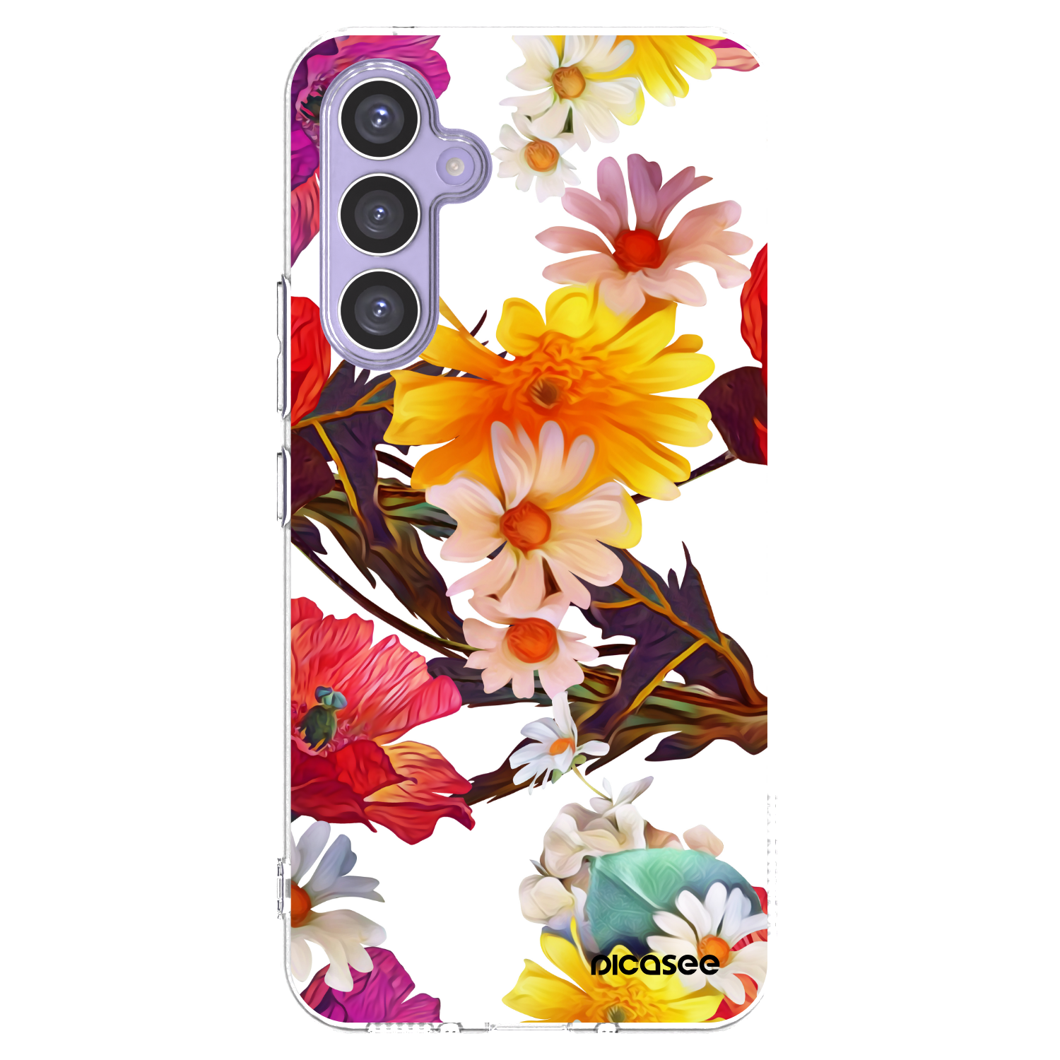 Picasee Samsung Galaxy A54 5G A546B Hülle - Transparentes Silikon - Meadow