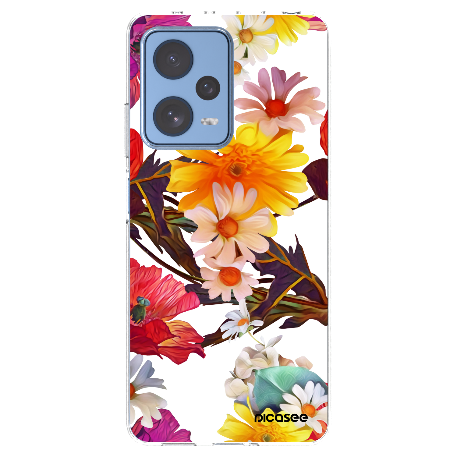 Picasee Xiaomi Redmi Note 12 Pro 5G Hülle - Transparentes Silikon - Meadow